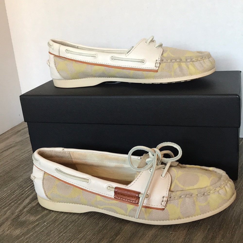 Coach Coralin Signature Canvas Shoes